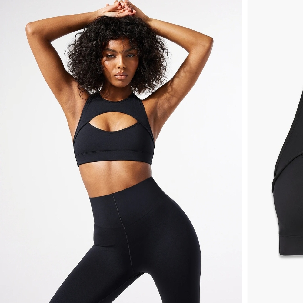 Savage X Fenty Black Sports Bra